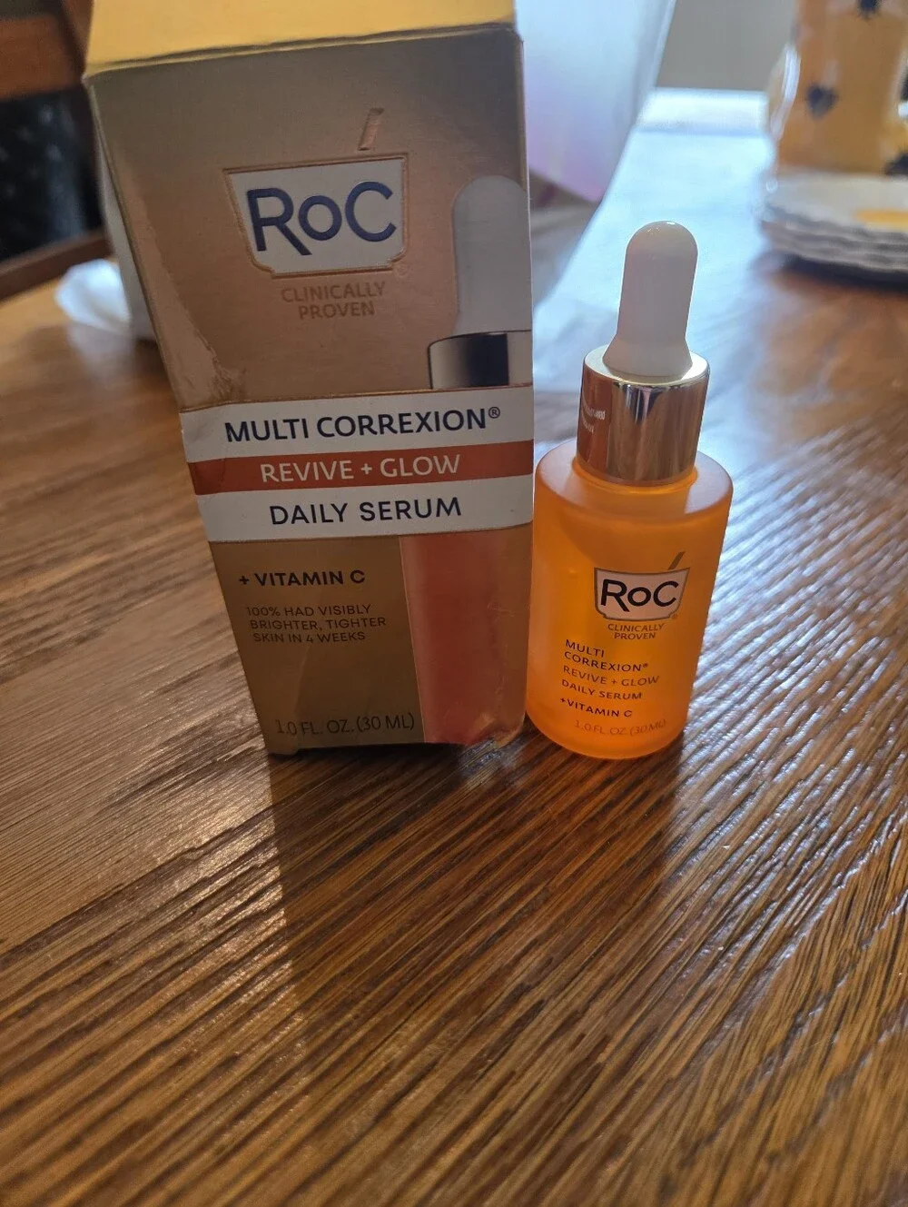RoC Multi Correxion Revive + Glow Daily Serum 1.0fl.oz./30ml NEW
